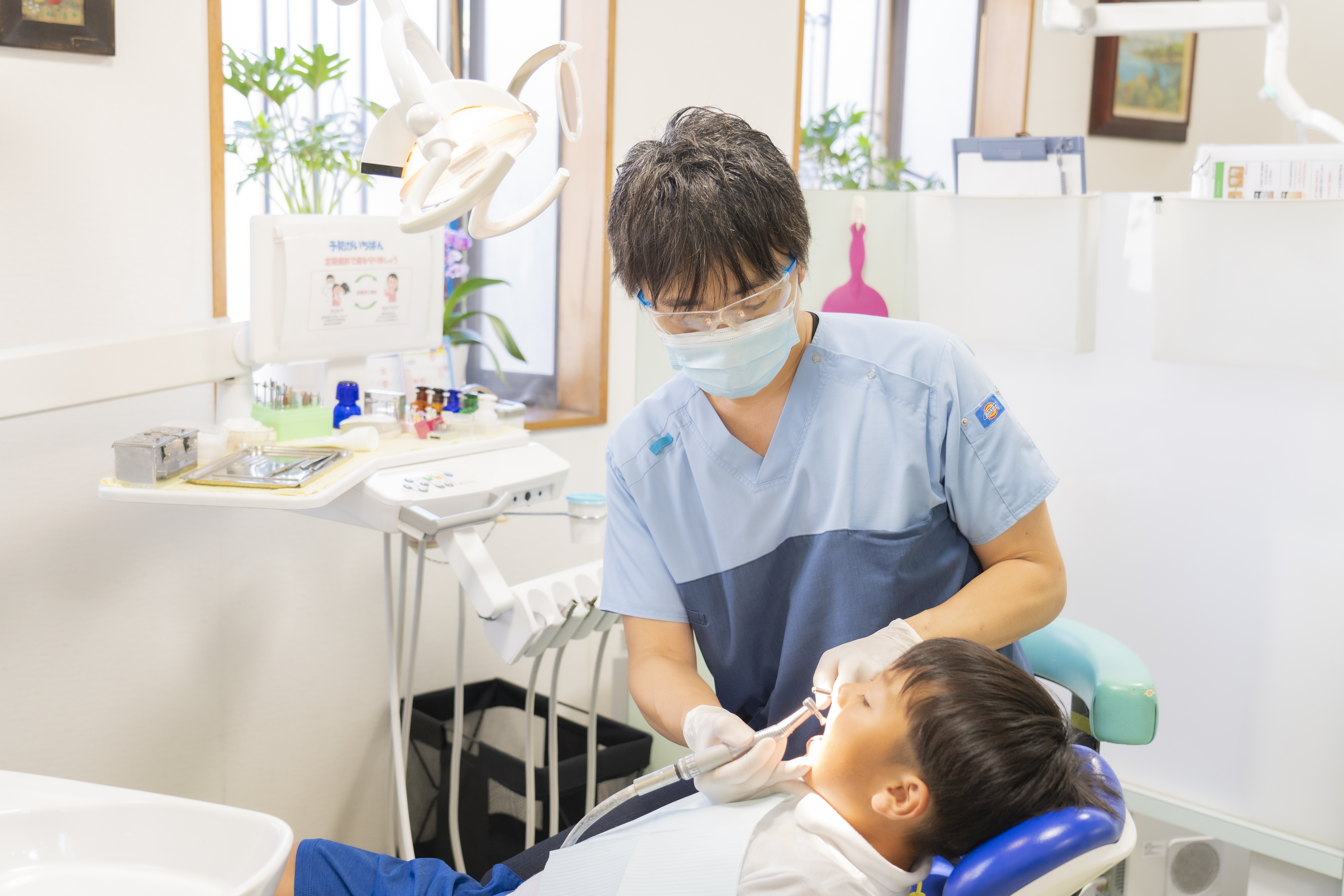 保険診療の様子